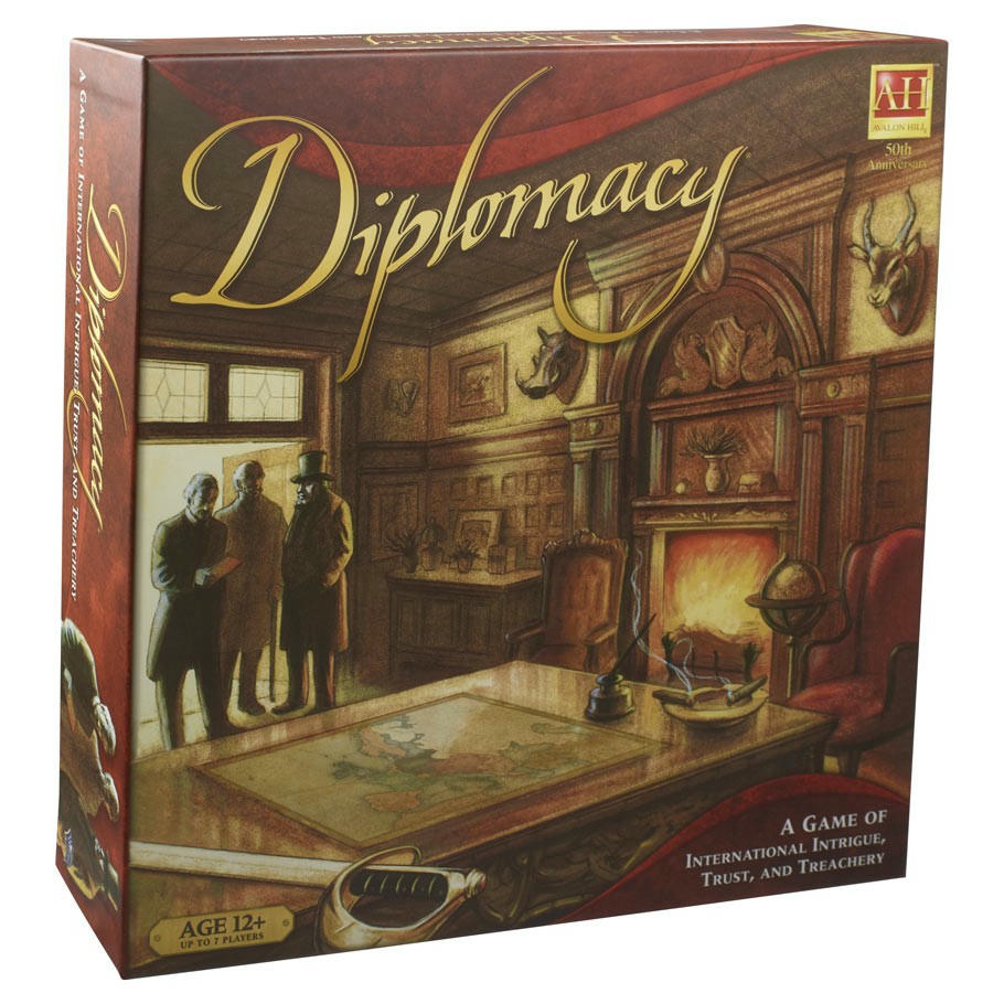 Image of Diplomacy game of international intrigue by Hasbro/Renegade Games