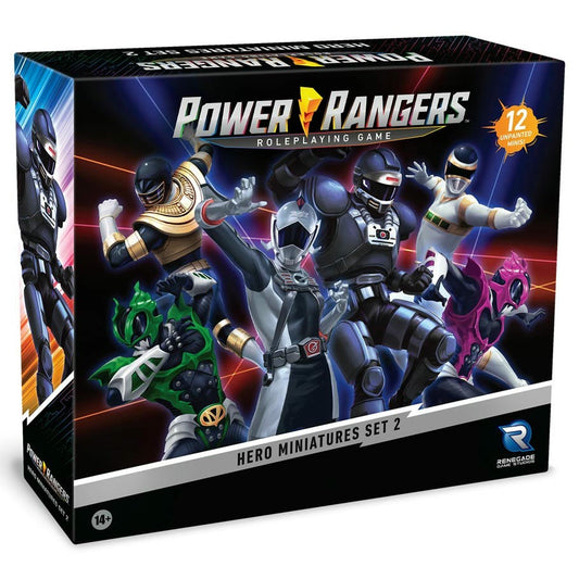 Image of Power Rangers Roleplaying Game RPG: Hero Miniatures Set 2 RGS02593