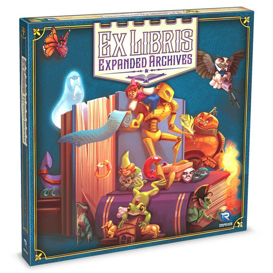 Image of Ex Libris Revised Edition Board Game Expanded Archives Expansion adds 5th player