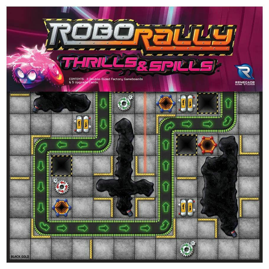 Image of Robo Rally Board Game: Thrills & Spills Expansion by Renegade Games Roborally