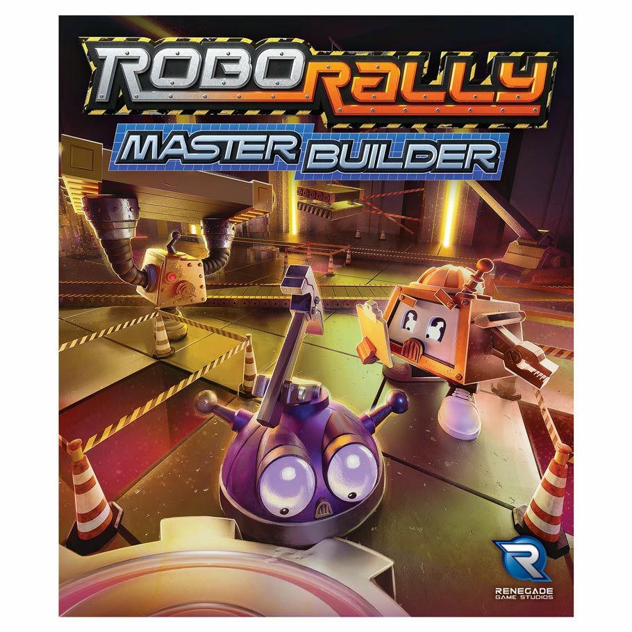 Image of Robo Rally Board Game: Master Builder Expansion by Renegade Games Roborally