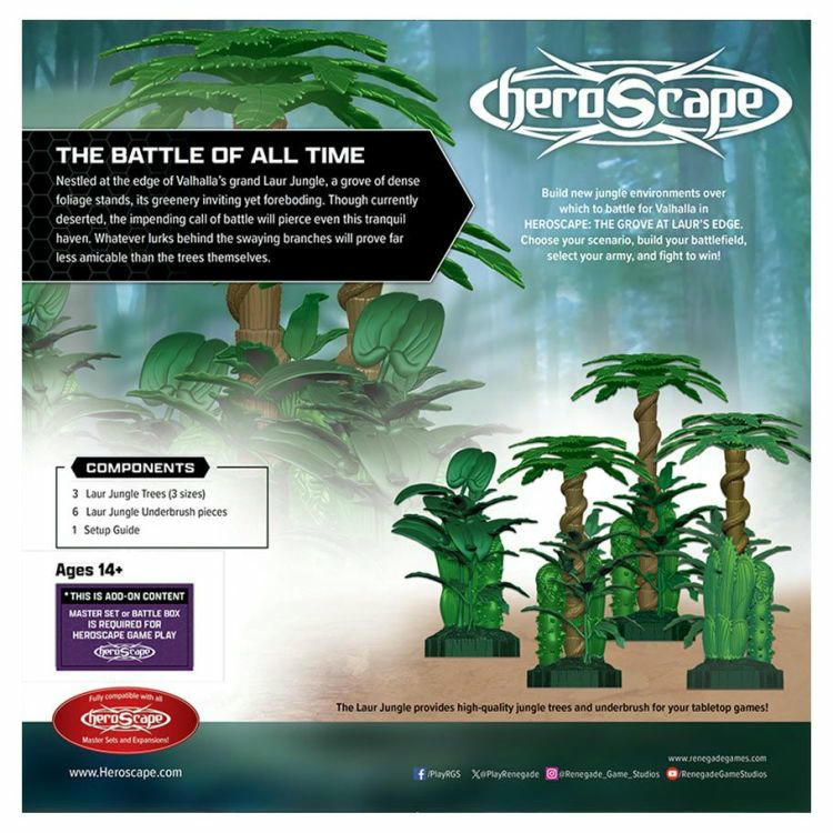 Image of Heroscape: Age of Annihilation The Grove At Laur's Edge Scenery Set RGS02695