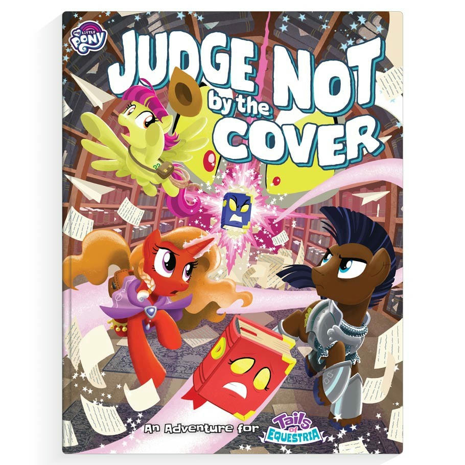 Image of My Little Pony Tails of Equestria Judge Not by the Cover RPG Adventure ALC440311
