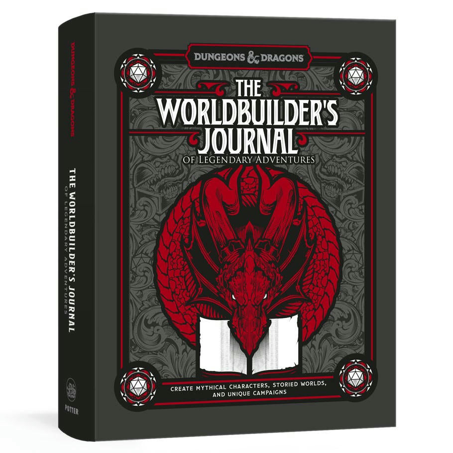 Image of Dungeons & Dragons The Worldbuilder's Journal by Random House RAN24639
