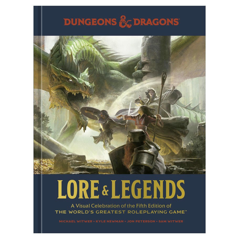 Image of Dungeons & Dragons Lore & Legends Visual Celebration of the History & Art of D&D