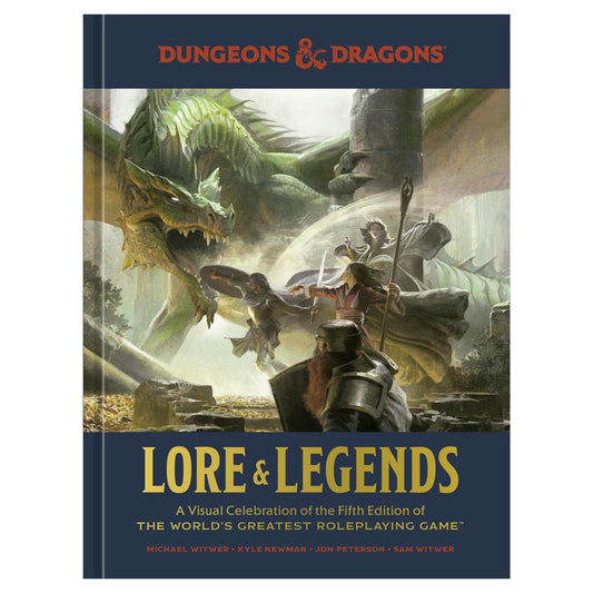 Image of Dungeons & Dragons Lore & Legends Visual Celebration of the History & Art of D&D