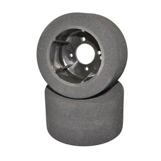 Image of RJ Speed 1-1/2 Wide Rear Foam Tires w/Black Wheels RJS2510