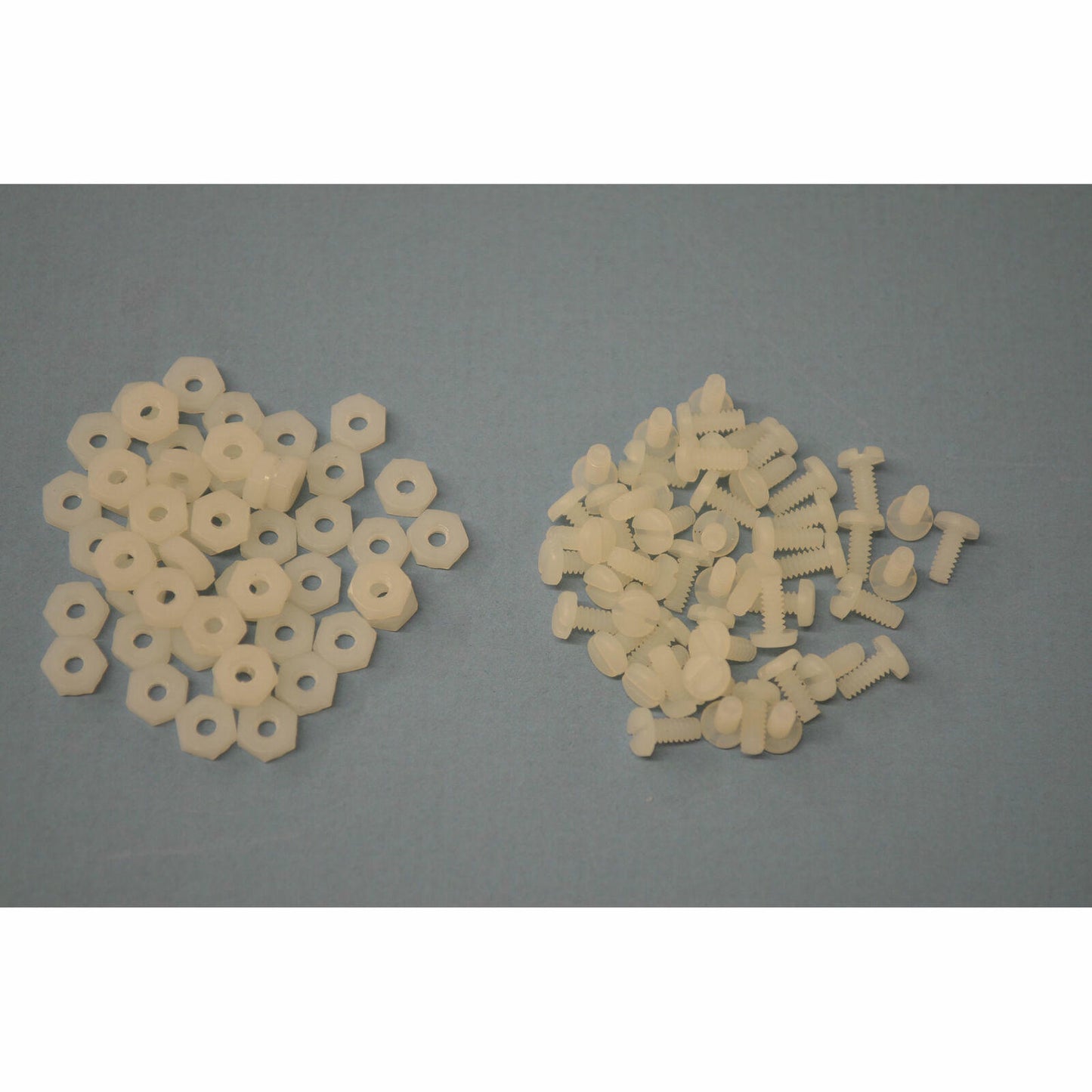 Image of RJ Speed Nylon Wing & Spoiler Screws & Nuts (50 Each) RJS7005