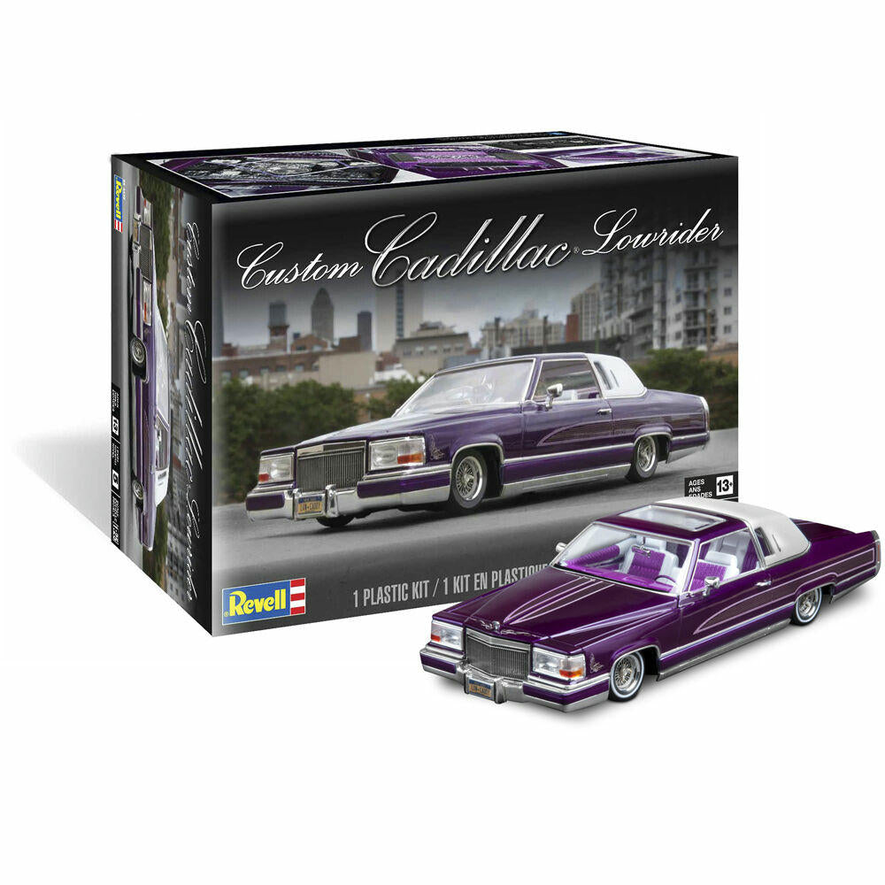 Revell Custom Cadillac Lowrider Plastic Model Kit
