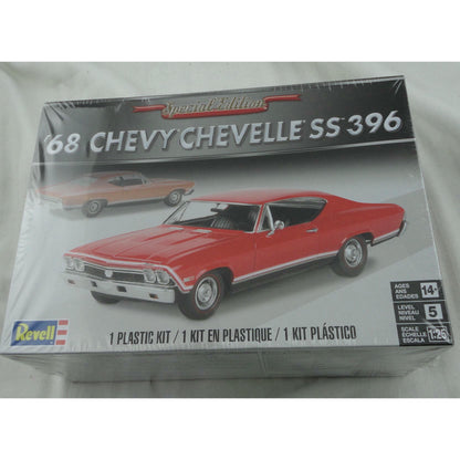 Image of Revell 1/25 '68 Chevy Chevelle SS 396 Plastic Model Kit Skill Level 5 RMX854445