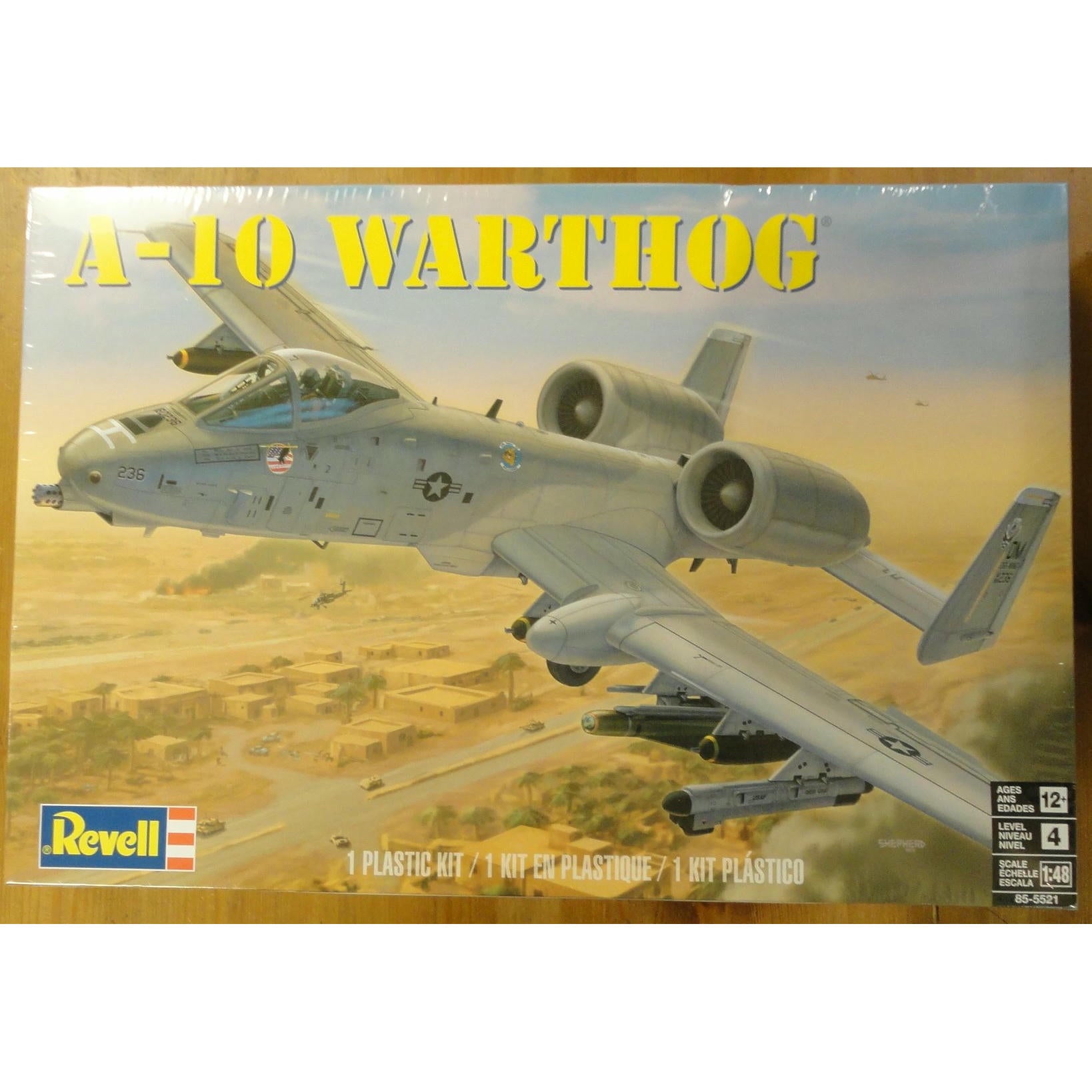 Image of Revell A-10 Warthog 1:48 Airplane Plastic Model Kit RMX855521