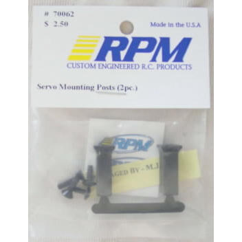 Image of Servo Mounting Posts by RPM RPM70062 (One pair)