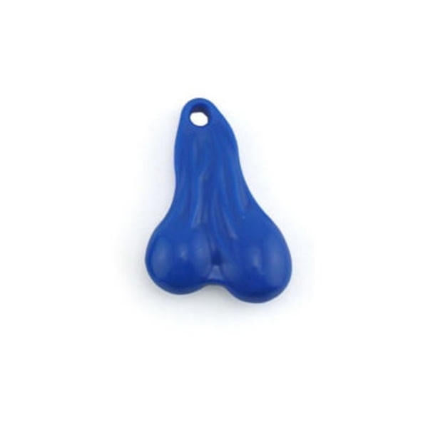 Image of RPM Dirty Danglers Bumper Accessory for RC Trucks - D.N.F. Blue