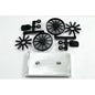 Image of 1/10th Mock Radiator & Fans for 1/10th Scale Radio Controlled Trucks RPM70780