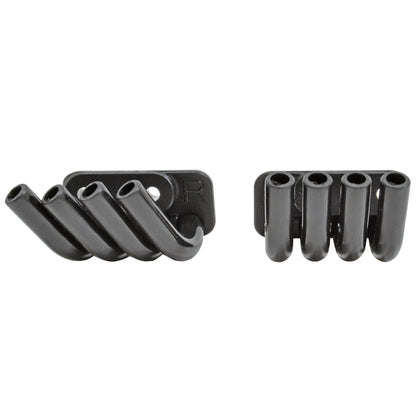 Image of Zoomies Black 1/10th Scale Mock Exhaust Tips by RPM RC Products RPM70852
