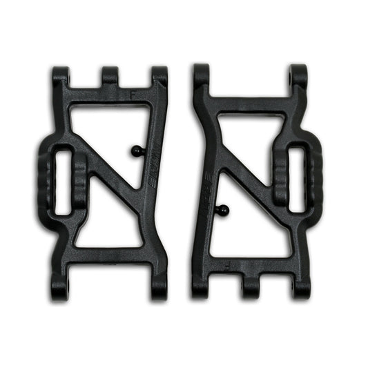 Image of RPM Black Front Suspension Arms for Associated Rival MT10 25804 RPM72062