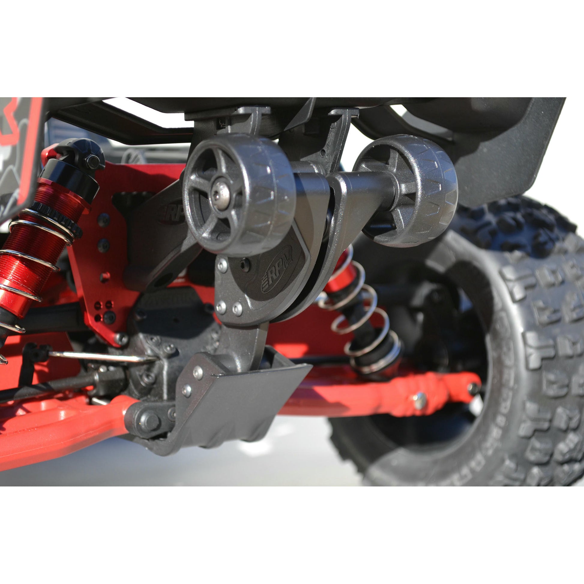 Image of RPM Heavy Duty Wheelie Bars fits Arrma 6S Vehicles Requires 81802 mounts 72162