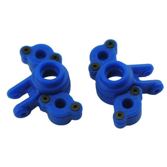 Image of RPM Blue Axle Carrier RPM73165 fits Traxxas 1/16th Mini E-REVO/Slash 