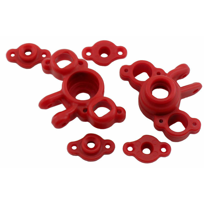 Image of RPM Red Axle Carriers fits Traxxas 1/16th Mini E-REVO/Slash RPM73169