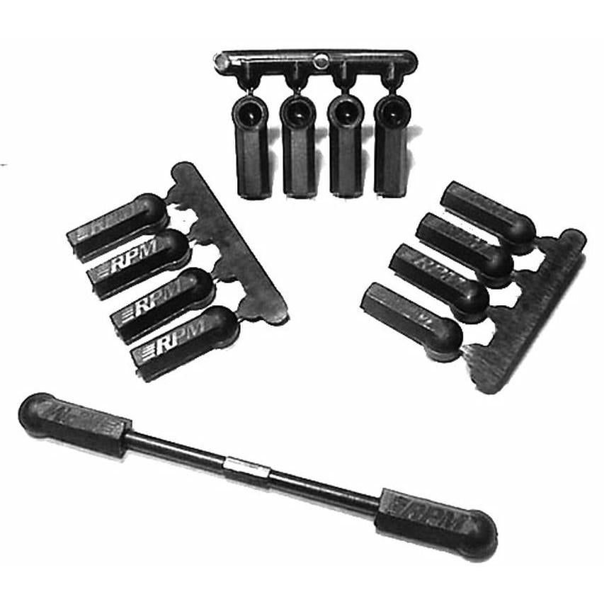 Image of RPM Heavy Duty Rod Ends (Black, 12pcs) RPM73372