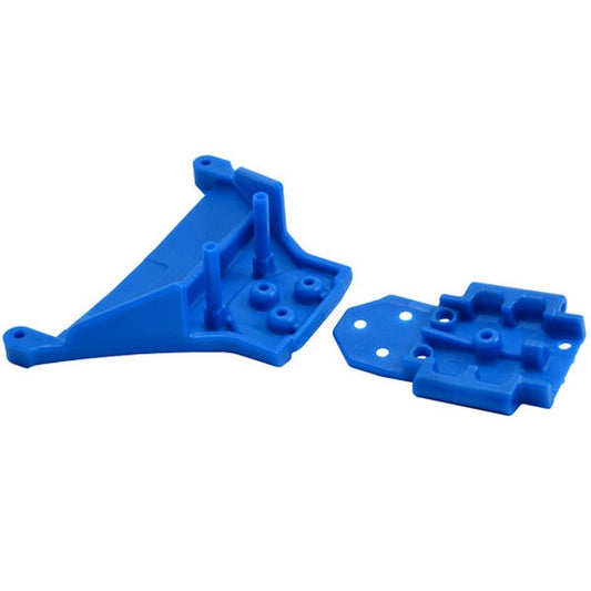 Image of RPM Blude Front Bulkhead for Traxxas Slash LCG 4x4 / Rally BRPM73565