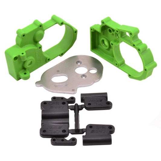Image of Green Hybrid Gearbox Housing RPM73614 fits Traxxas Slash/Stampede/Rustler/Bandit