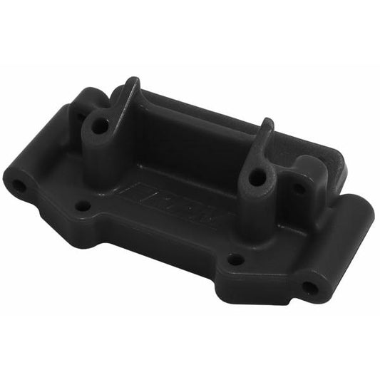Image of Black Front Bulkhead RPM 73752 fits Traxxas 2WD Stampede/Rustler/Slash