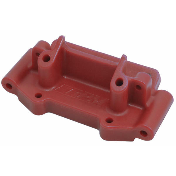 Image of Red Front Bulkhead RPM 73759 fits Traxxas 2WD Stampede/Rustler/Slash 