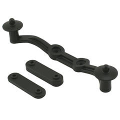 Image of Traxxas Slash 4x4 Adjustable Height Body Mounts by RPM 73932