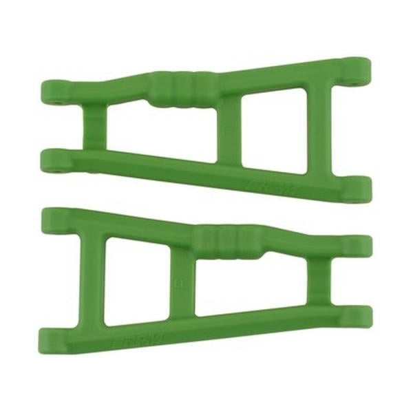 Image of RPM 2wd Green Rear Suspension Arms 80184 fits Traxxas Electric Rustler/Stampede 