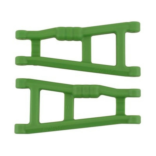 Image of RPM 2wd Green Rear Suspension Arms 80184 fits Traxxas Electric Rustler/Stampede 