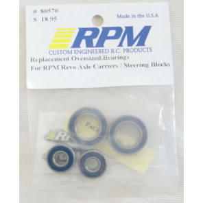 Image of RPM REVO Axle Carriers/Steering Block Bearings RPM80570