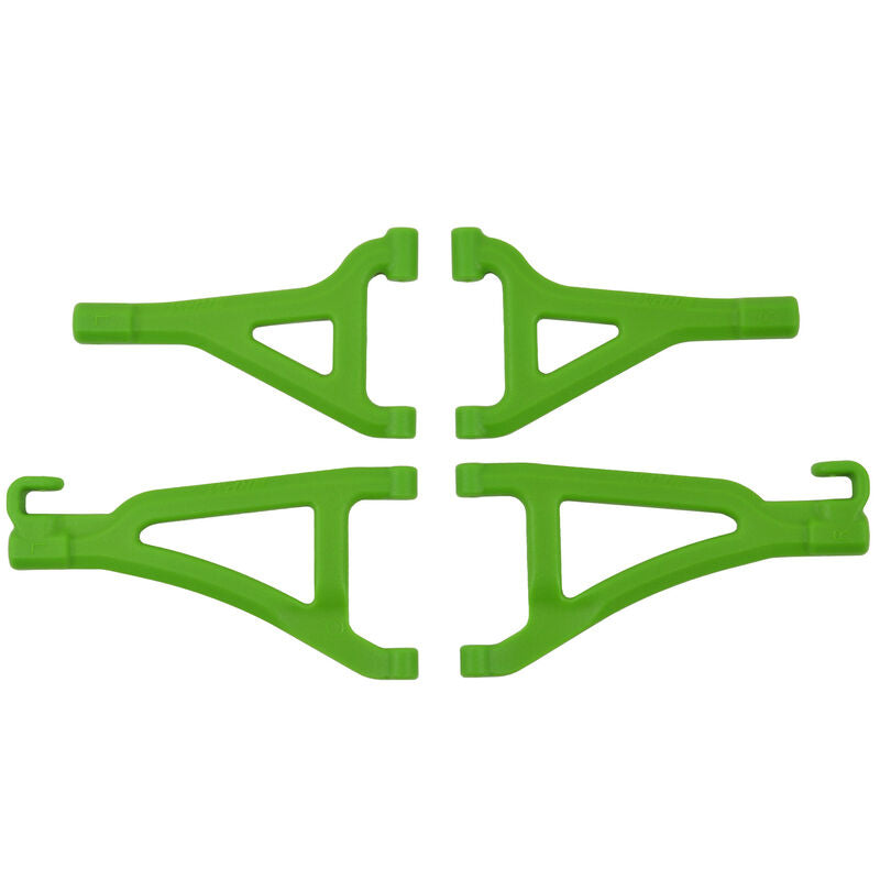 Front A-arms for the Traxxas 1/16th Scale Mini E-Revo - Green