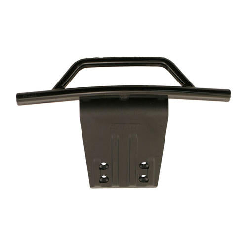 Image of Black Front Bumper/Skid Plate by RPM fits Traxxas 1/10th Scale SLASH 2WD 