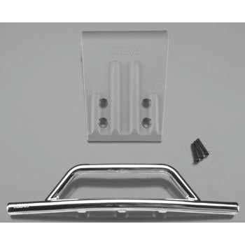Image of Traxxas SLASH 2WD Chrome Front Bumper/Skid Plate by RPM