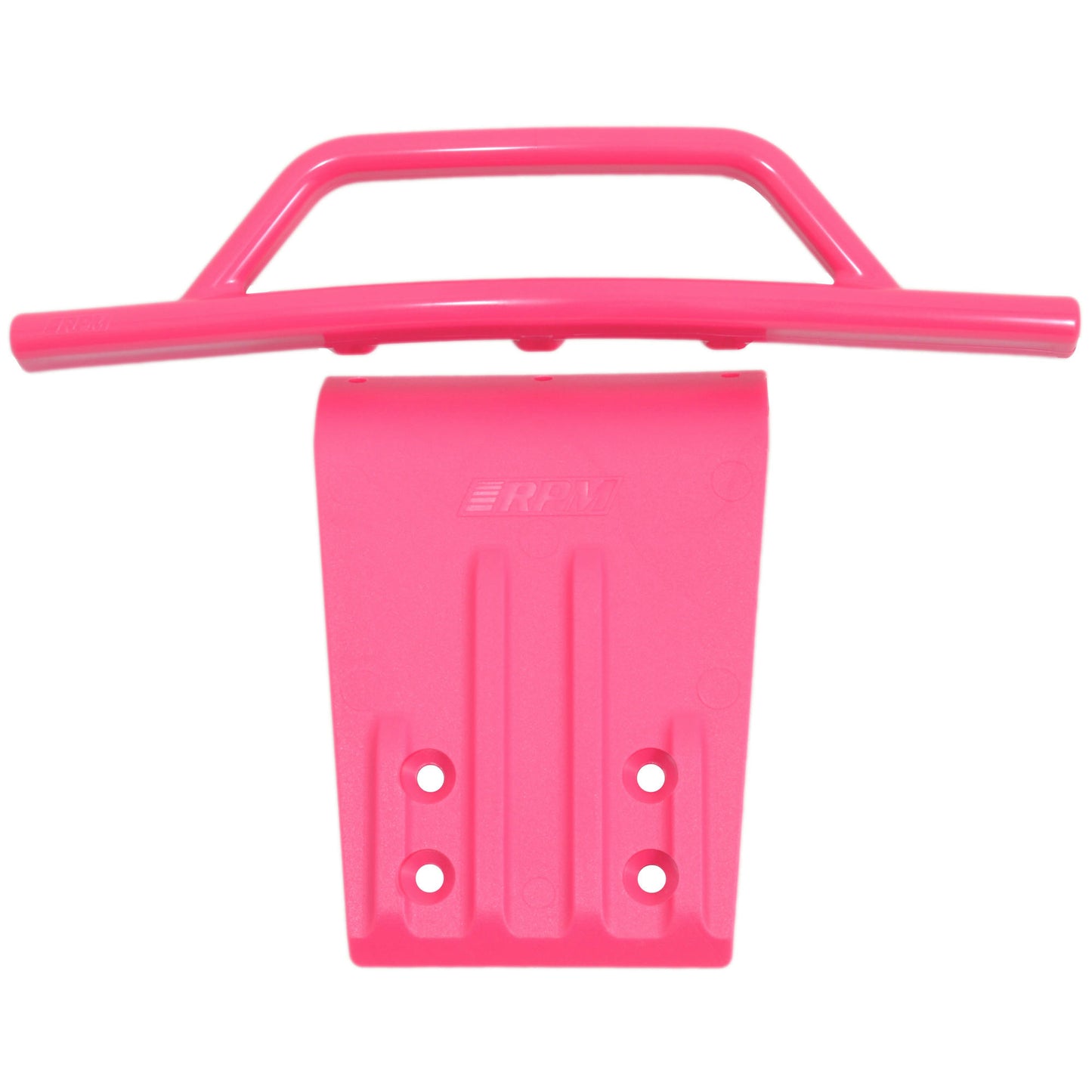 Image of Traxxas SLASH 2WD Pink Front Bumper/Skid Plate by RPM 80957