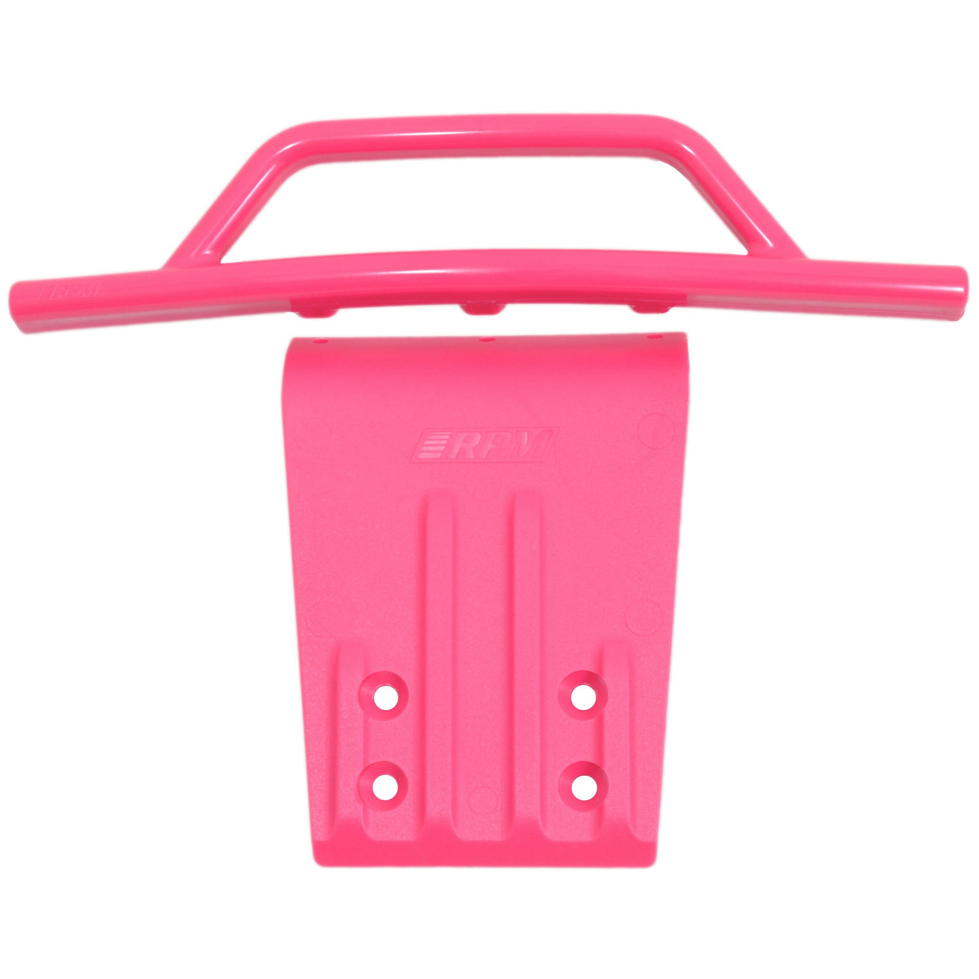 Image of Traxxas SLASH 2WD Pink Front Bumper/Skid Plate by RPM 80957
