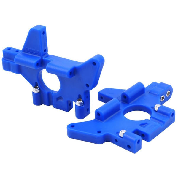 Image of Upgraded Blue Rear Bulkheads by RPM 81075 4929 4929R fits Traxxas T-Maxx/E-Maxx