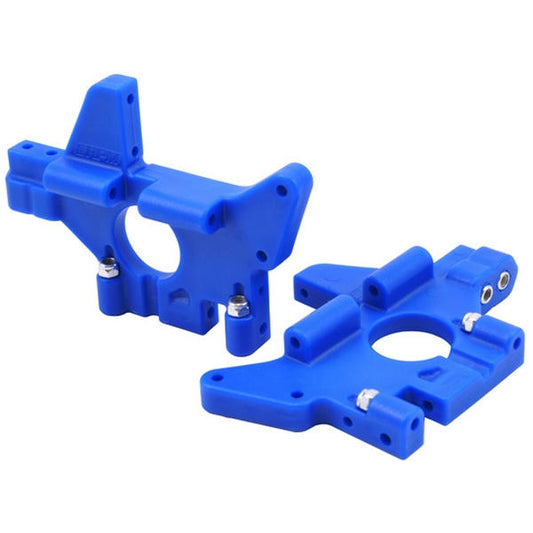 Image of Upgraded Blue Rear Bulkheads by RPM 81075 4929 4929R fits Traxxas T-Maxx/E-Maxx