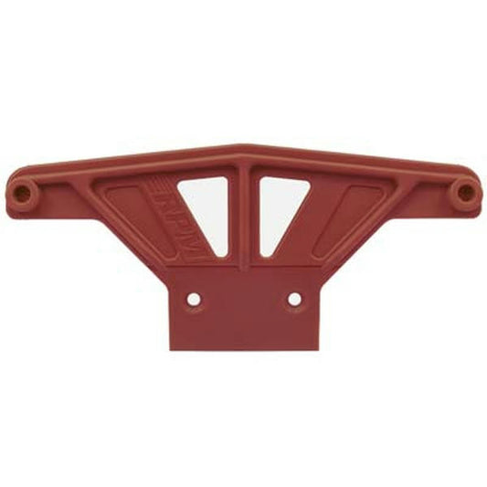 Image of RPM 1/10th Scale Wide Front Bumper, Red/2WD Stamp/Rust/Band/Nitro Sport RPM81169