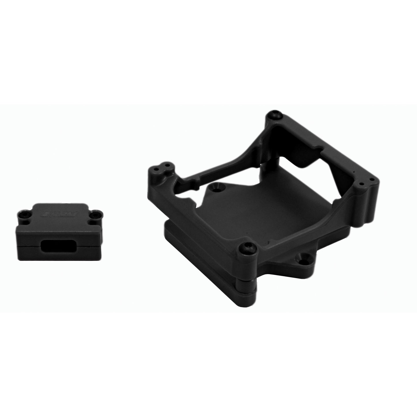 Image of Black ESC Cage Castle Sidewinder 4 Speed Control Traxxas Stampede/Slash RPM81322