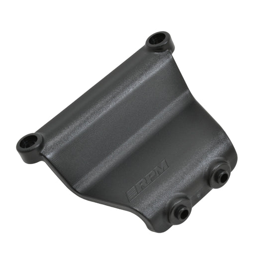 Image of Black Front Bumper Mount by RPM RPM81342 fits Traxxas XMAXX X-Maxx 