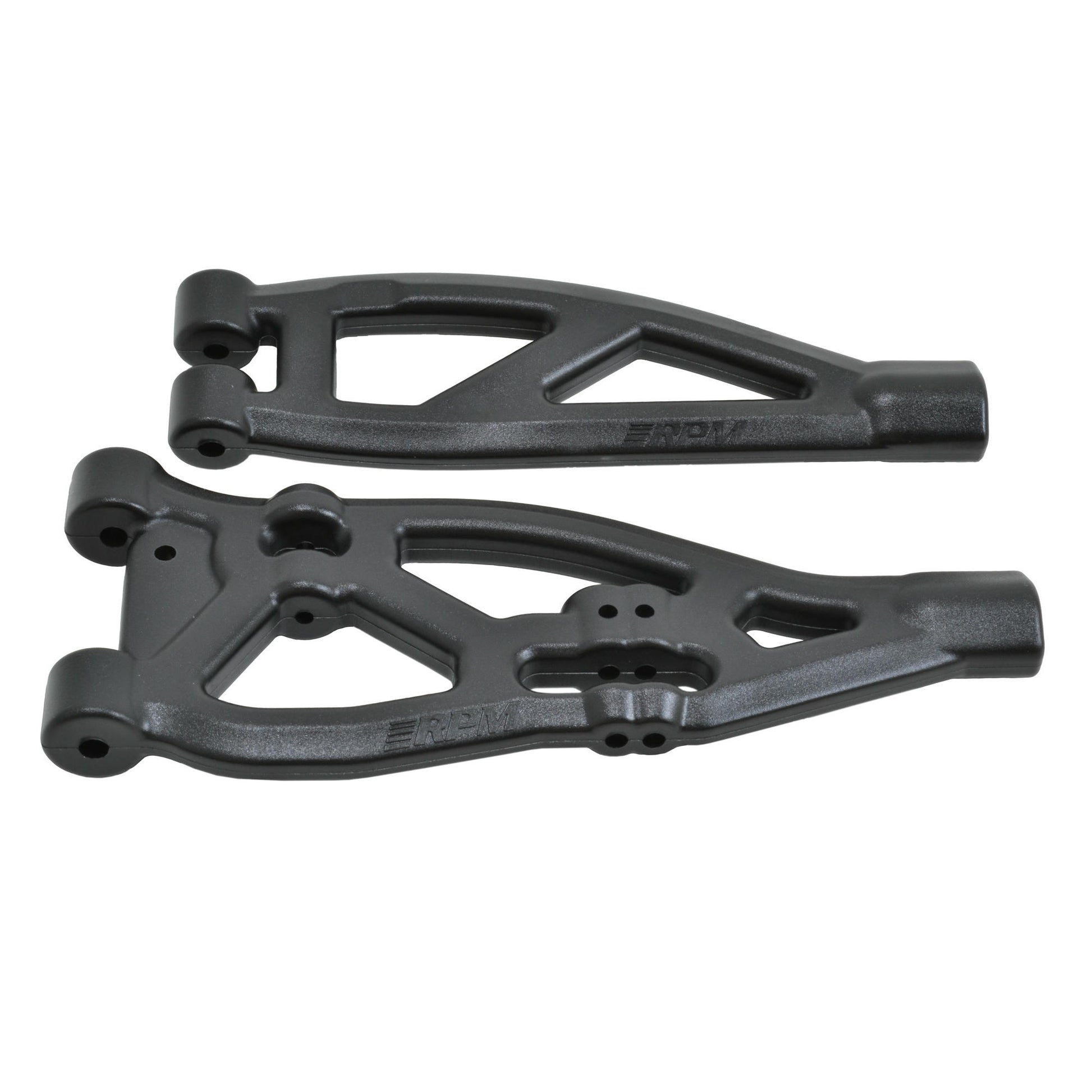 Image of RPM Black Front Suspension Arms for Arrma Kraton / Outcast/ Talion/Durango DEX8T