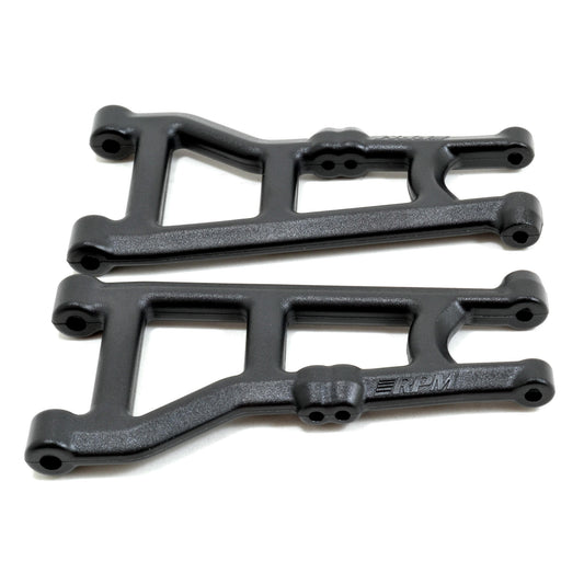 Image of RPM Heavy Duty Black Front Suspension Arms Arrma Senton/Granite 4x4 AR330443