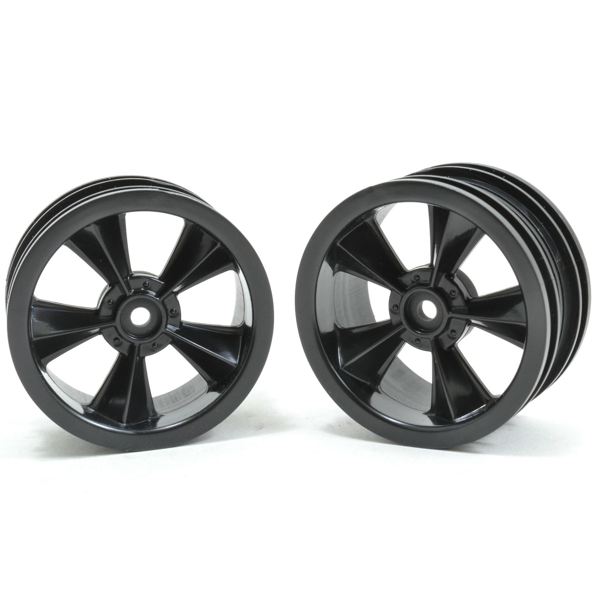 Image of RPM N2O Resto-Mod 1/10 Scale 26mm Gloss Black Touring Car Wheels (2pcs) RPM81552