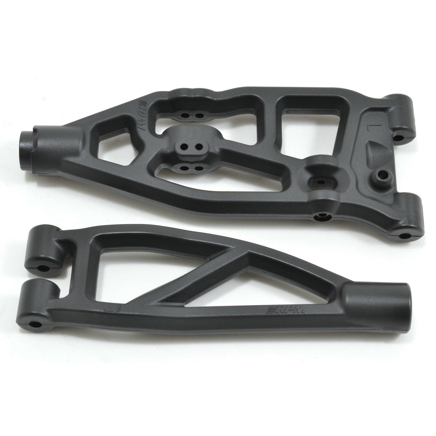 Image of Arrma Kraton/Talion 6S (V5/EXB) Black Left Front Suspension Arms by RPM 81572