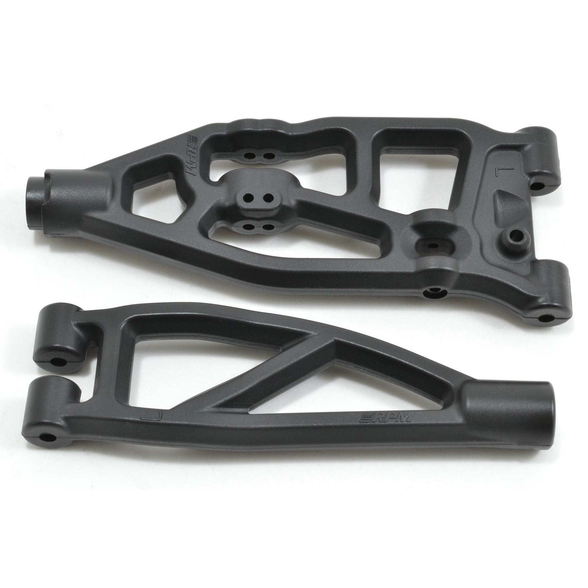 Image of Arrma Kraton/Talion 6S (V5/EXB) Black Left Front Suspension Arms by RPM 81572
