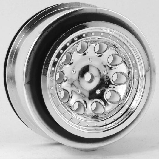 Revolver Front Wheels Chrome Slash 2WD