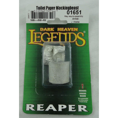 Image of Reaper Miniatures Pewter Toilet Paper Mockingbeast Fantasy Miniature RPR01651