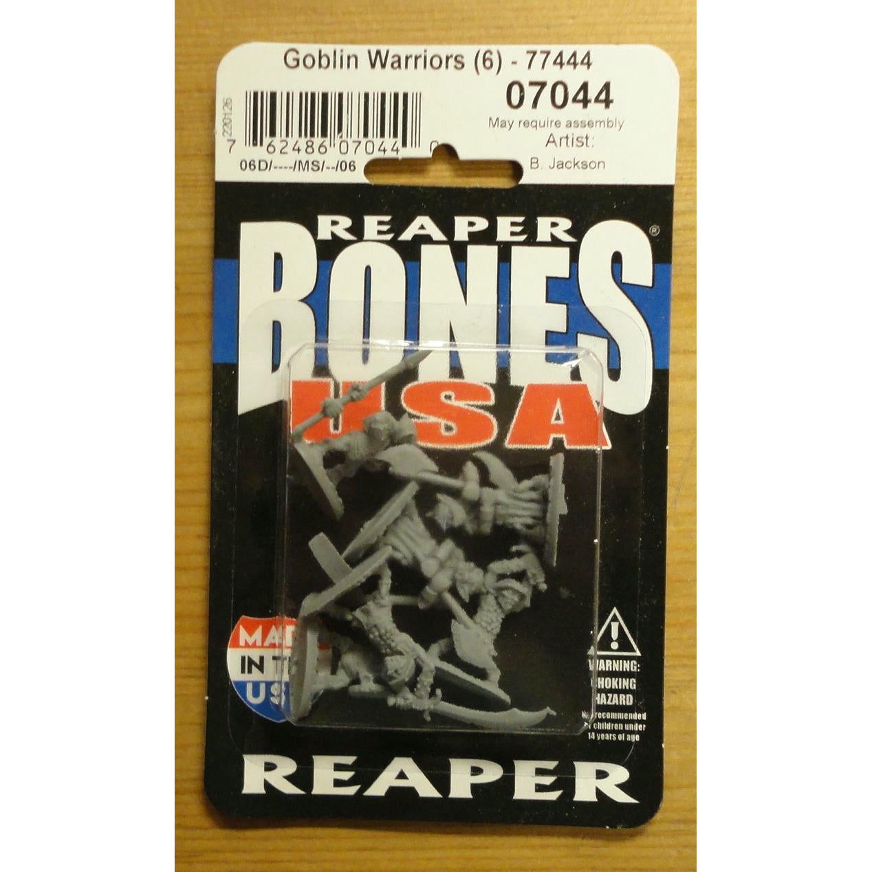 Image of Dark Heaven Bones Goblin Warriors (6pcs) Fantasy Miniatures by Reaper 07044